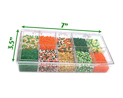 Mystic Sprinkles St. Patrick's Day Sprinkle Mixes (St. Patrick's Day Sprinkle Decorating Kit 5.7Oz) #TOP4