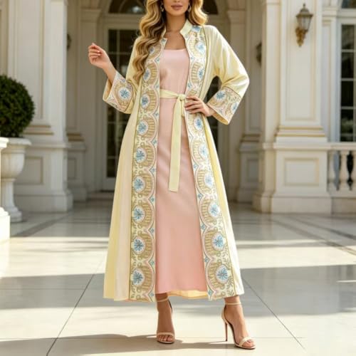 Conjunto de dos piezas elegante con estampado floral y mangas acampanadas 6