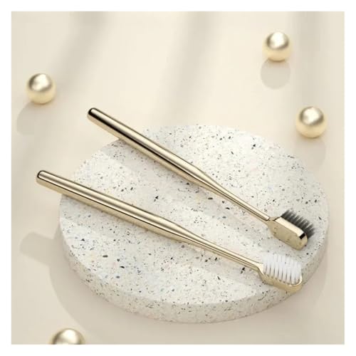 Cepillo de dientes suave manual elegante cepillos de dientes para adultos hombres mujeres 4pcs 6