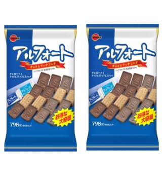 Amazon.co.jp: 大容量 ブルボン アルフォート 798g (ミルク