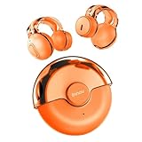 ワイヤレスイヤホン 【イヤーカフ式新感覚・長時間も快適】 イヤホン Bluetooth 3.8g 軽量 耳挟み式 ワイヤレス 58時間再生 防水 骨伝導 空気伝導 ぶるーとゅーす オープンイヤー 耳を塞がない ハンズフリー通話 マイク付き AI通話 音漏れを抑えランニング 落ちない スポーツ 通勤/通学 Type-C こつでんどう イヤフォン 耳が痛くならない コードレス