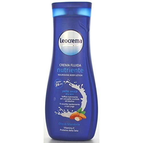 12 x LEOCREMA Crema Corpo Fluida Nutriente Pelli