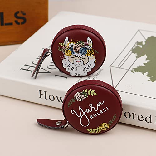 2 Pack Sewing Tape Measure For Body Portable Retractable Leather Case Measuring Ruler 150Cm/60Inch Double Scale For Body Sewing Clothing Fabric #TOP6