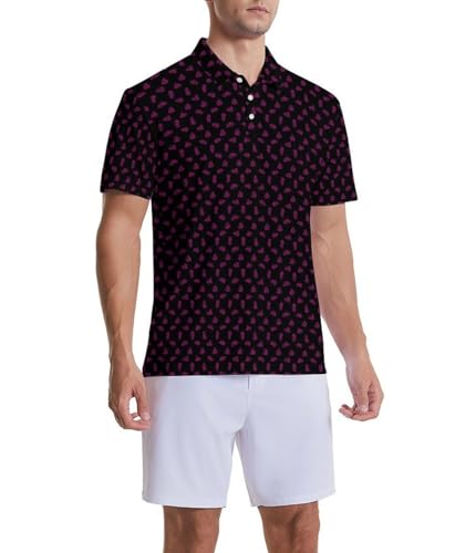 Camiseta polo para hombre, divertida, transpirable y de secado rápido, ideal para golf miniatura 3