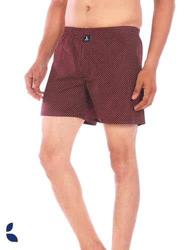 Image of Cotton Boxer Shorts for Men, Breathable, Comfortable & Lightweight (Pack of 2)
