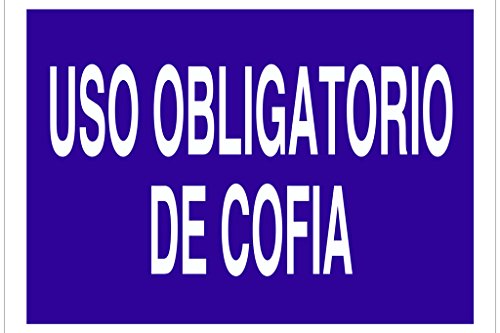 Plimpo Señal Poliestireno 420X297 Uso Obligatorio De Cofia En Oferta Cofan O47Tpl420297 Señal Poliestireno, 420 X 297 Mm