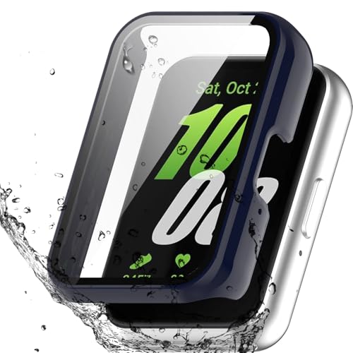 AIYYXX For Samsung Galaxy Fit3 �J�o�[ 3D ���p�G�b�W �����^ PC+�K���X�f�� ��̌^ galaxy fit3 �P�[�X �Ή� �����ߗ� �L�Y�h�~ �w��h�~ �ȒP�Ɏ��t���E�� �S�ʕی� galaxy fit3 �ی�J�o�[�i
