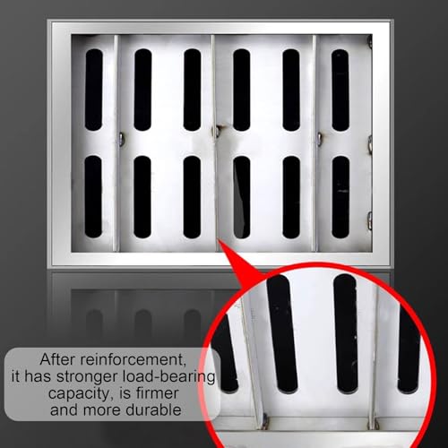 Conception étanche grilles de drainage doubles robustes pour trottoir et cour