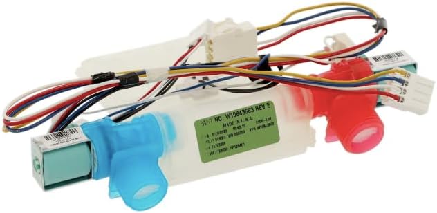 Replacement W11205048 Water Inlet Valve For Whirlpool, Maytag Washer Washing Machine AP6327347, 4814041, PS12349203, W10843663