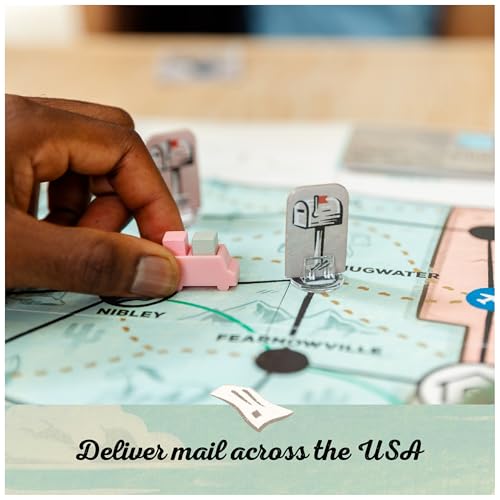 Great American Mail Race juego de mesa familiar miniatura 2