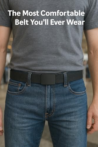 Image of Security Money Belt with Hidden Money Pocket - Nylon Tactical Belt for Men & Women with Nonmetalic Buckle - Security Money Belt for Valuables, Cash, Passport - Cashsafe Anti-Theft Wallet Size Medium