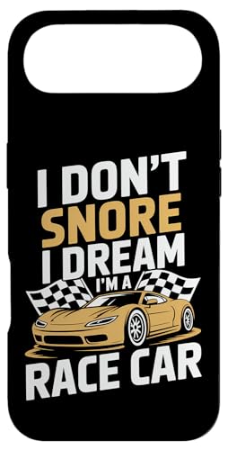 I Dont Snore I Dream Im a Racer ���[���A �X�}�z�P�[�X iPhone Air �p