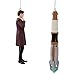 Kurt Adler Doctor Who 11th Doctor/Sonic Screwdriver Ornament, 4.5-Inch, Set of 2
