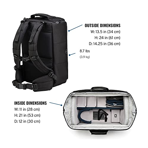 Tenba Cineluxe Backpack 24 (637-512),Black #TOP1