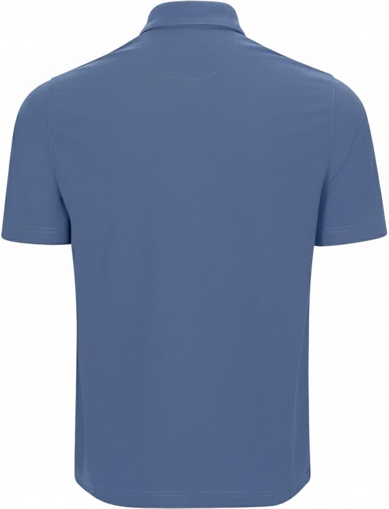 Greg Norman Full Button Pique Polo