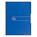 Produktbild Herlitz 11207347 Sichtbuch A4, 20 Klarsichthüllen, aufgeklebtes Rückenschild, opak blau
