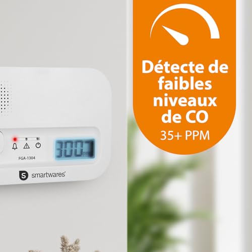 Éviter l'intoxication au monoxyde de carbone avec le pack Smartwares et anti-feu - 5