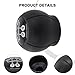 5 Speed Gear Shift Knob for Vauxhall For Opel Corsa B C Vectra B G F, Black + Silver 52 x 50mm Plastic Replacement Shifter Head