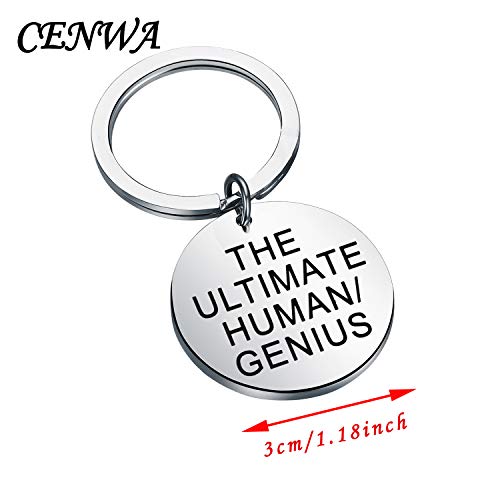 Image of CENWA The Ultimate Human /Genius Keychain Gift for Fans