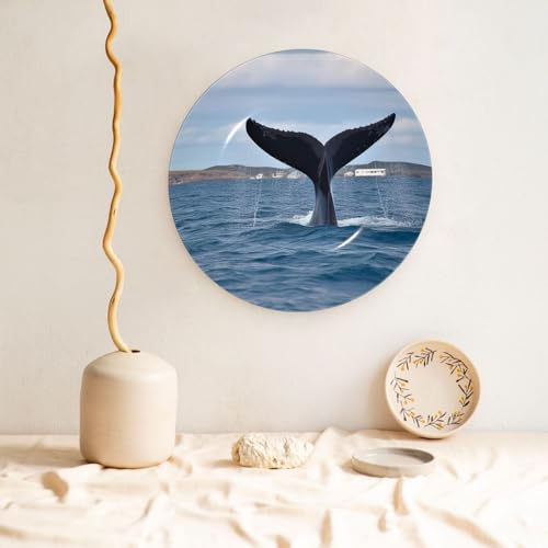 Assiette décorative de 25 cm avec support pour salon et bureau élégant - 6