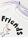 Amazon Essentials Disney | Marvel | Star Wars | Frozen | Princess Girls' Long-Sleeve T-Shirts, Pack of 2, Frozen Friends, X-Large