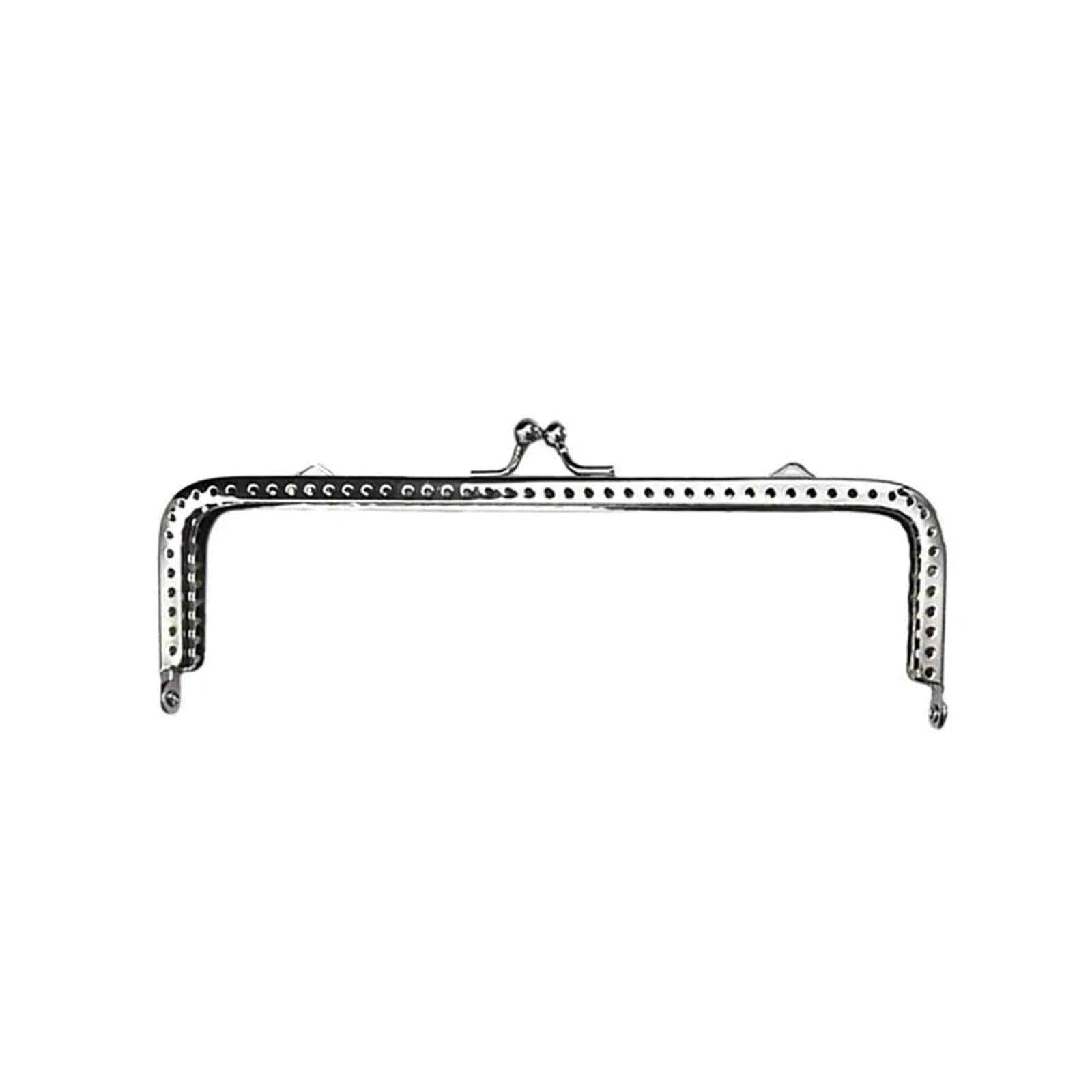 Metal Purse Frames, Metal Purse Frames, Kiss Lock Clasp, 6.5-20cm, DIY Craft(15.5cm-,15.5cm)