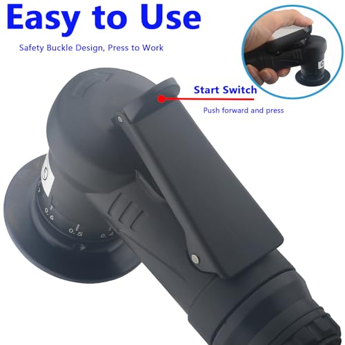 Image of Pneumatic Chamfering Tool - 45 Mini Air-Powered Chamfer Machine for Beveling & Deburring, Adjustable Depth & Speed, 1 /4 inch Air Inlet, R Angle Blades for Metal, Wood, Acrylic