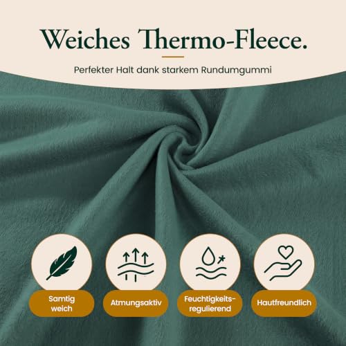 Malika® Winter Thermo Fleece Spannbettlaken, kuschelig weich Flausch Spannbetttuch, Betttuch Jersey flauschig Soft Plüsch Laken… – Ansicht 4