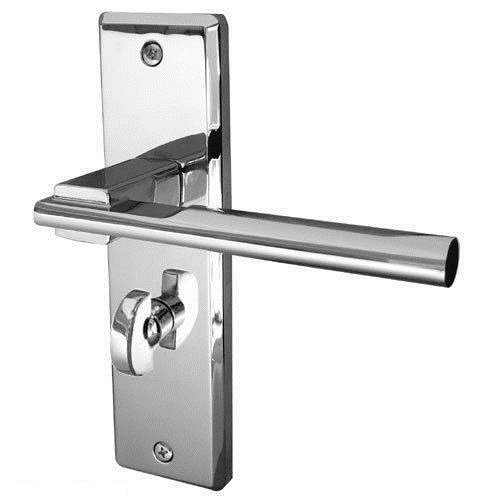 Delta Door Handle Bathroom Polished Chrome 180mm x 50mm