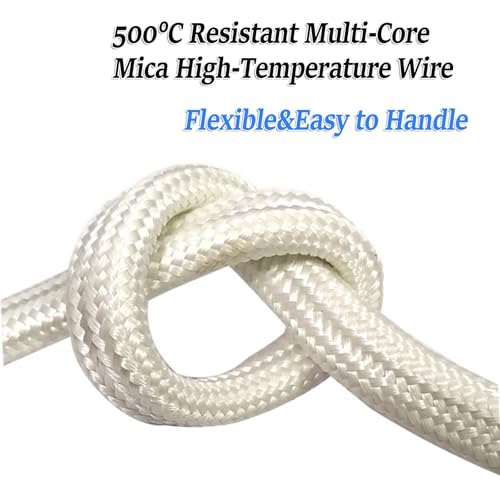 Cable resistente al calor hasta 500°C para reparar maquinaria e industria 6