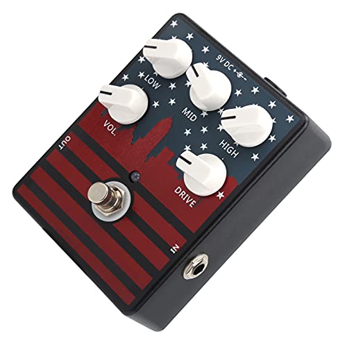 Pédale de guitare de distorsion DC9V Pédale de guitare de distorsion, légère et durable, fabrication fine pour famille… - Les Beatles, Paul McCartney, John Lennon, RIngo Starr, George Harrison Pédale de guitare de distorsion DC9V Pédale de guitare de distorsion, légère et durable, fabrication fine pour famille…