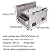 Freidora de gas LPG con cesta y tapa 10L X2 Tanques dobles Freidora comercial de acero inoxidable Imagen de Freidora de gas LPG con cesta y tapa 10L X2 Tanques dobles Freidora comercial de acero inoxidable