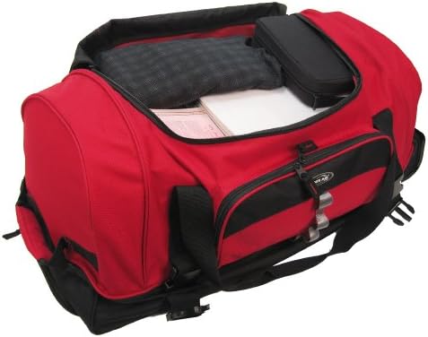 Olympia Luggage 30" Rollling Duffle,Red,One Size 3 Olympia Luggage 30" Rollling Duffle,Red,One Size