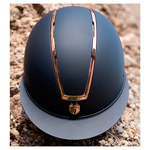 Tipperary Windsor Mips Wide Brim Helmet M Navy/Ro #TOP5