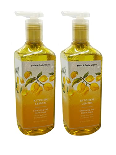 Bath and Body Works Deep Cleansing Hand Soap, Kitchen Lemon, 8 fl. oz. Lot of 2 - Image 4