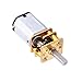 DC Gear Motor High Performance 12V 300RPM Speed Reduction Metal Gearbox Motor for Robotics DIY Projects and Industrial Applications Durable Long Life Output Shaft Size 3x10mm