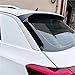 Car Rear Window Spoiler Cover Compatible for VW T-ROC SUV A11 MK1 R R Line TSI TDI 2017-2023 Tail Side Canard Air Splitter(Carbon Look)