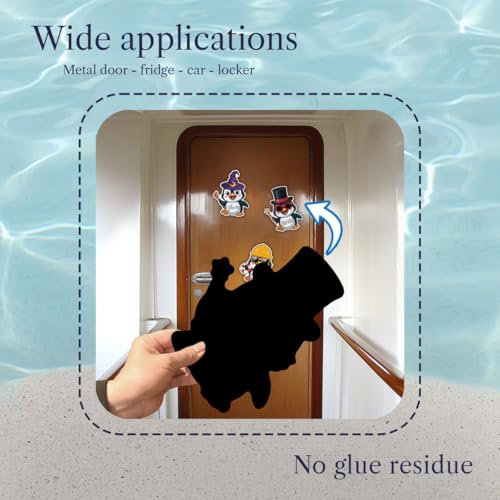 Imán decorativo grande para puerta de crucero personalizado miniatura 5