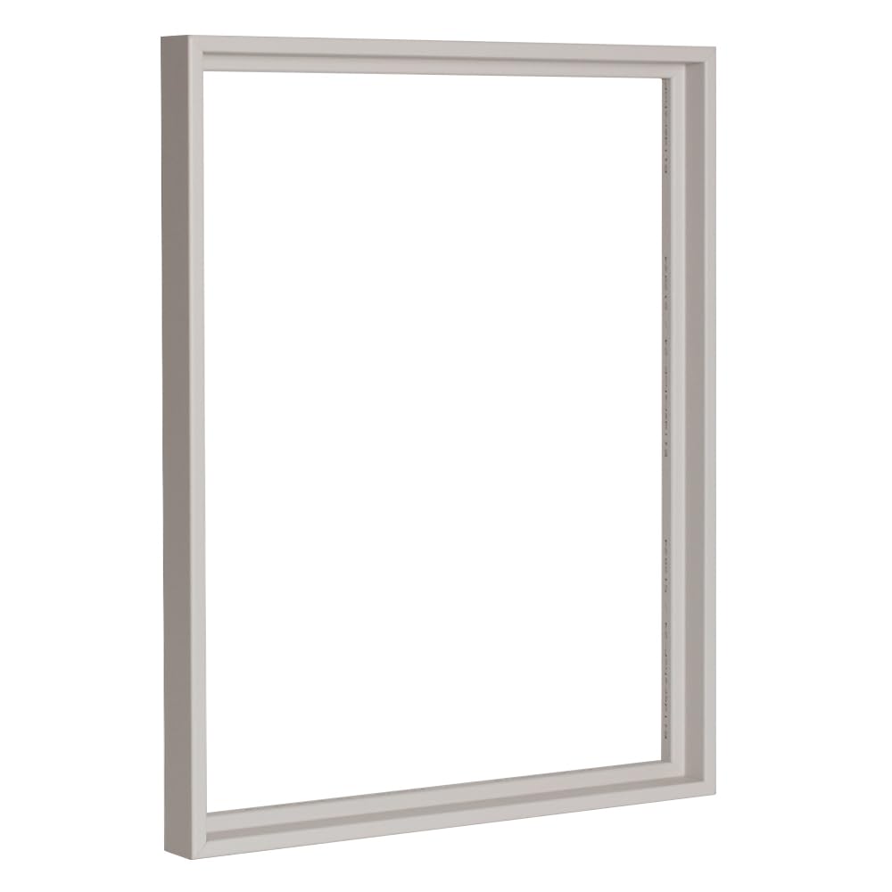 Cadre creux LAMIA beige sable à monter soi-même pour châssis 70x140