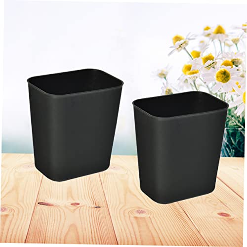 Cabilock 2pcs Caneca de Basura Mini Estilo Japonés Cuadrada miniatura 3