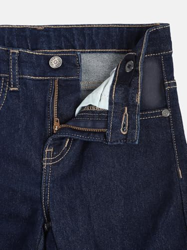 Image of Urbano Juniors Boy's Slim Fit Washed Denim Cargo Jeans with 6 Pockets Stretchable