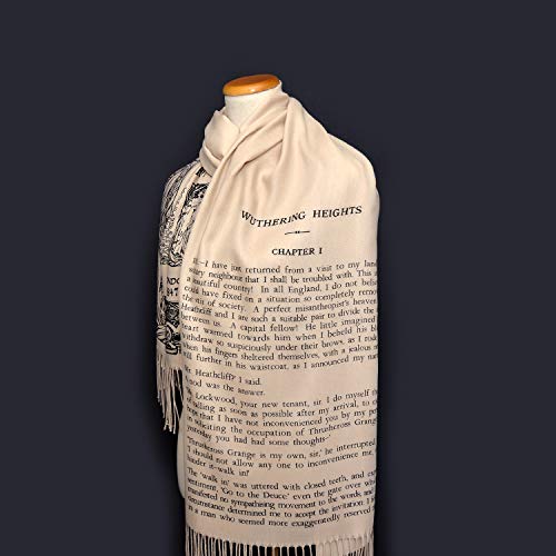 Universal Zone Wuthering Heights by Emily Brontë Scarf Shawl3