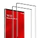 Produktbild DEKOLY Glasfolie Schutzfolie für Samsung Galaxy Note 10 [2 Stück], 9H Härte 3D Full Screen Ultra Dünn HD Glasfolie, Anti-Öl, Kratzer, Blasenfrei - Schwarz