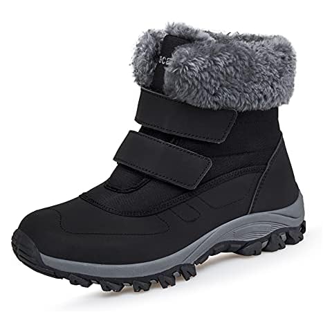 DRECAGE Winter Waterproof Ankle Snow Boots Cover