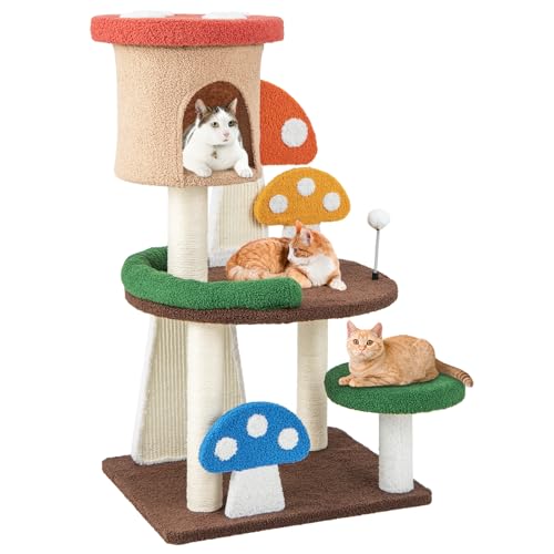 Árbol para Gatos PETSITE en Forma de Hongo de 40.5 in miniatura 1