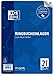 Oxford 400131464 - Fogli per raccoglitore ad anelli, formato A4, 50 fogli, rigatura 21, a righe senza bordo, 90 g/m2 Lin. 21 - a righe senza bordo. A4