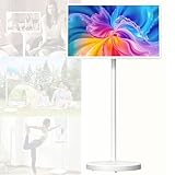 【Plaisir visuel】Ce téléviseur portable, doté d'un grand écran tactile, offre une expérience visuelle exceptionnelle, riche en détails et en couleurs. Compatible avec toutes les principales plateformes de projection sans fil, il est équipé d'une caméra haute définition intégrée et prend en charge diverses applications de diffusion en direct. Vous pouvez ainsi interagir avec vos proches à tout moment et en tout lieu.