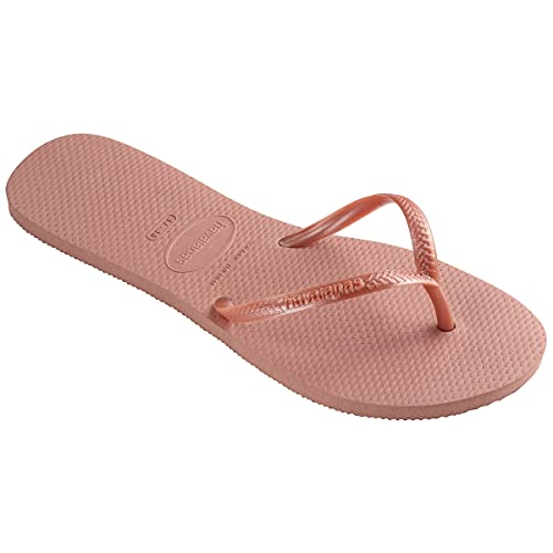 Chinelo Flat, Havaianas, Feminino, Rosa Crocus, 37/38