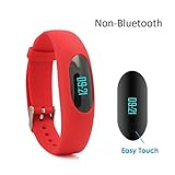 Smart Bracelet,Pashion Fashion Touch Screen Smart Bracelet/Watch Smart Bracelet Wristband with Sports Fitness Tracker Water Resistant(IP57) Sleep Monitoring Function