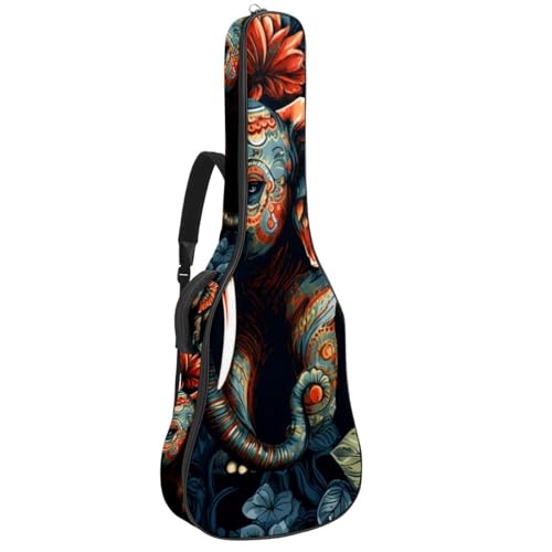 JRHEJTFZ Housse pour guitare acoustique de 1,9 cm d’épaisseur, étanche, durable et élégant, motif plantes brillantes, Multicolore 5., 42.9×16.9×4.7 in, Motif imprimé tendance - Les Beatles, Paul McCartney, John Lennon, RIngo Starr, George Harrison JRHEJTFZ Housse pour guitare acoustique de 1,9 cm d'épaisseur, étanche, durable et élégant, motif plantes brillantes, Multicolore 5., 42.9x16.9x4.7 in, Motif imprimé tendance